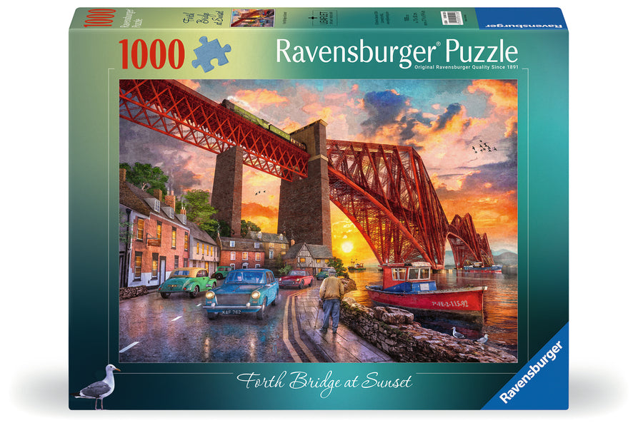 Forth Bridge at Sunset 1000 Pc Pz