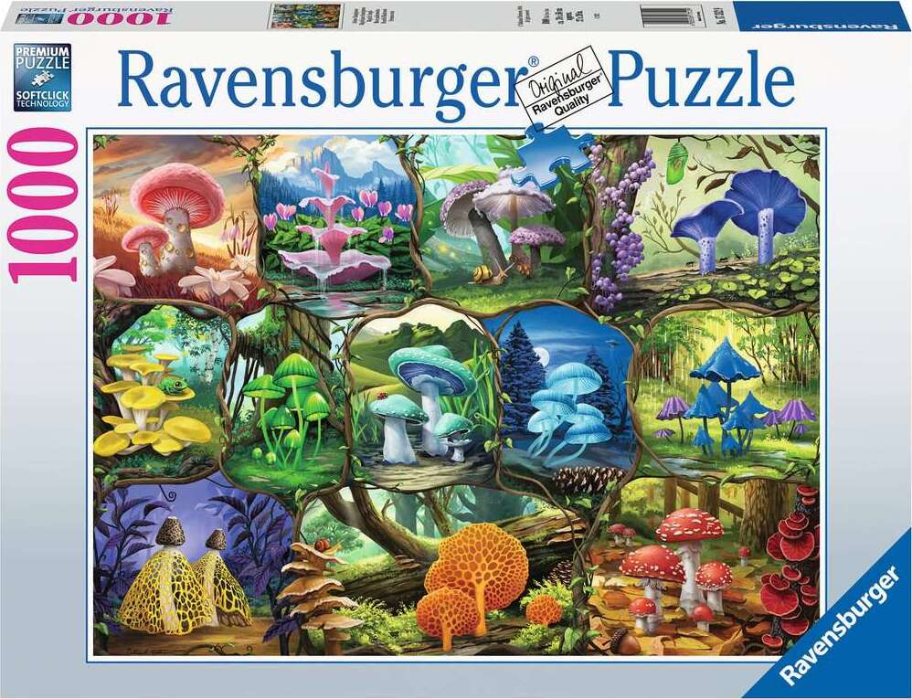 Beautiful Mushrooms 1000pc