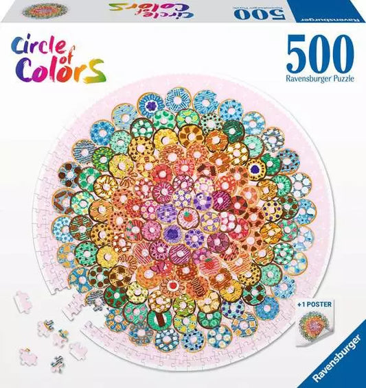 Circle of Colours Doughnuts 500pc