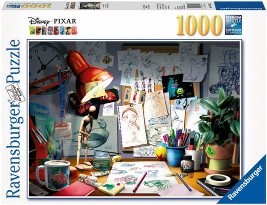 The Artist's Desk (1000 pc Puzzle)