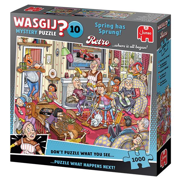 1000pc, WASJIG Mystery Retro 10, Spring has Sprung