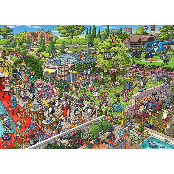 Party Cats, Tanck 1000 pc Triangle Box