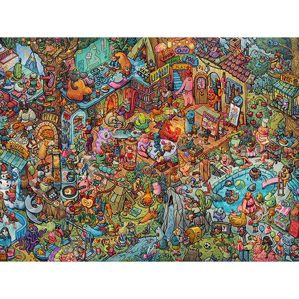 1500 pcs, Fun with Friends Triangle Box