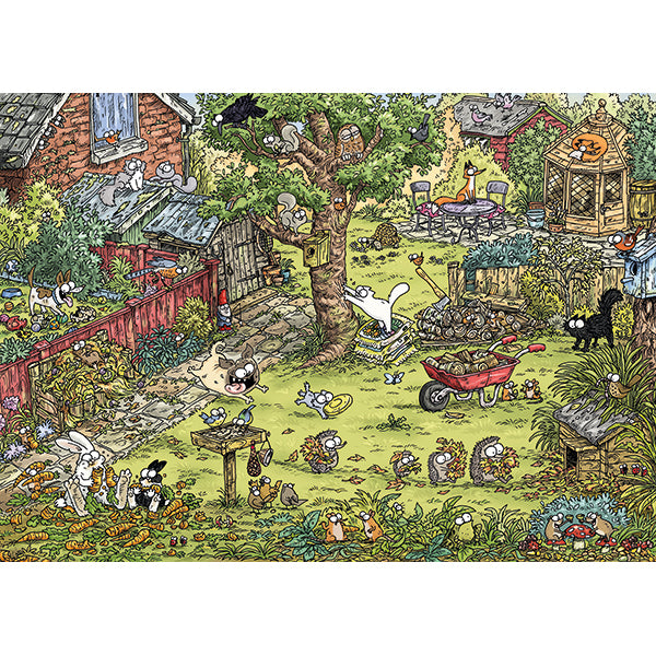 1000 pcs, Garden Adventure Triangle Box