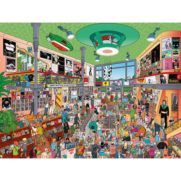 1500 pcs, Herold, Record Store Triangle Box