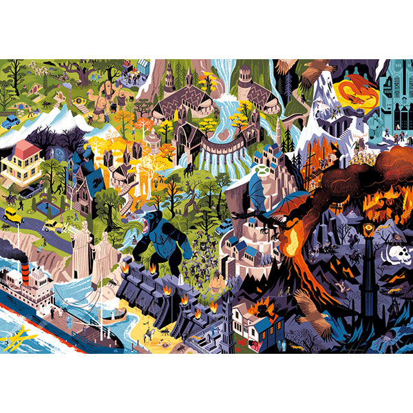 1000pc,P. Jackson Films,Movie Masters