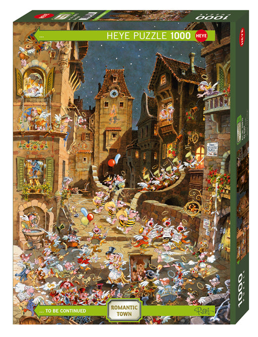 1000 pc By Night Romantic Town