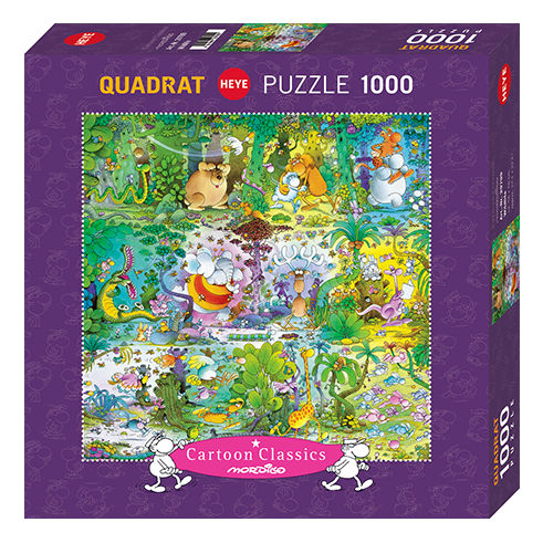 1000pcs, Wildlife, Mordillo Square