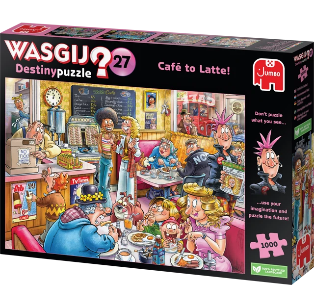 WASGIJ 1000 Destiny #27 Cafe to Latte 1000