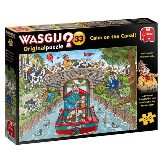 WASGIJ Original 33, Calm on the Canal 1000