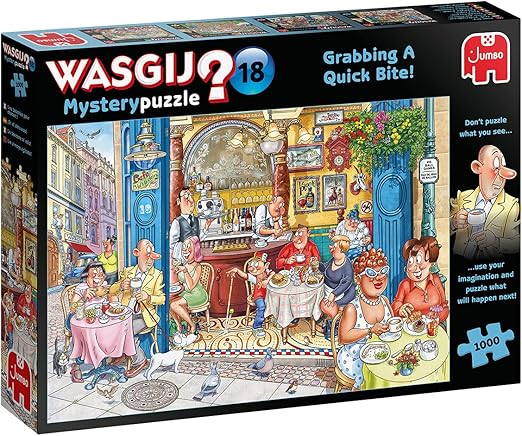 1000 pc, WASGIJ #18 Grabbing a Bite to Eat