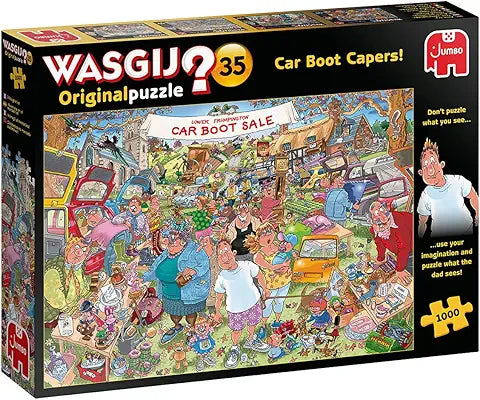 1000 pc, WASGIJ Original #35, Car Boot Capers