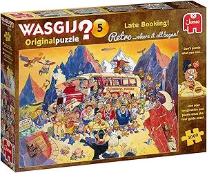 1000 pc, WASGIJ Retro Original #5 Late Booking