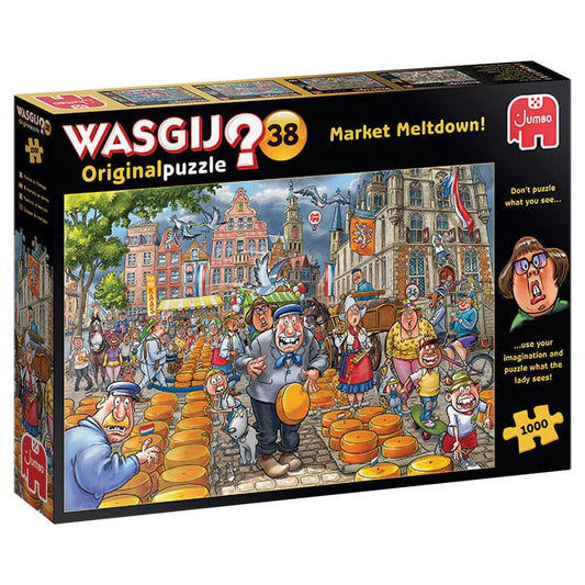 WASGIJ Original #38, Market Meltdown, 1000 pics