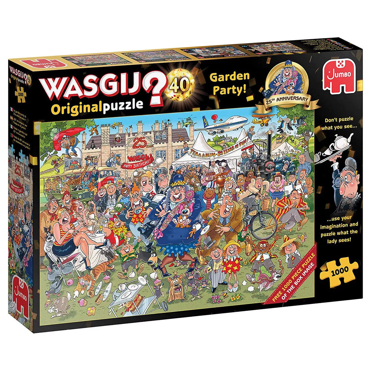 WASGIJ Original 25th Anniversary Garden Party #40 1000 pcs