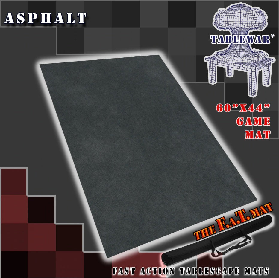 F.A.T. Battlemats Asphalt 60"x44"