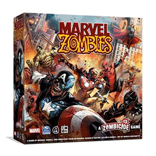 Marvel Zombies A Zombicide Game (Core Box) | Strategy | Cooperative Game for Teens and Adults | Zombie | Ages 14+ | 1-6 Players | Avg. Playtime 90 Minutes | Made