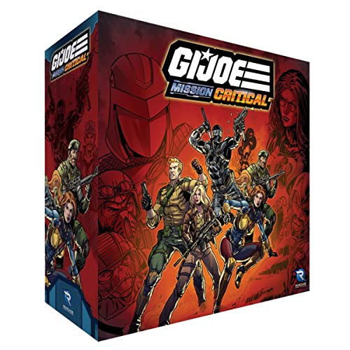 G.I. Joe Mission Critical - Core Box, Cooperative, Role Playing Game, Renegade Game Studios, Ages 14+, 1-5 Players, 50-70 Minute Playing Time