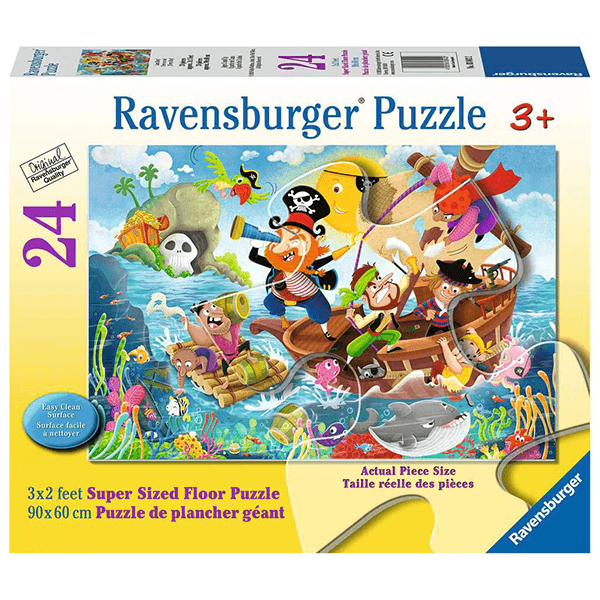 Land Ahoy! 24 Piece Giant Floor Puzzle Age 3+
