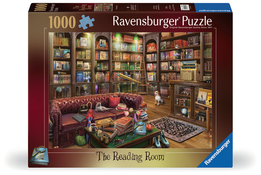 The Reading Room 1000 Pc Pz