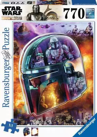 Star Wars Mandalorian Helmet 770 pc Shaped
