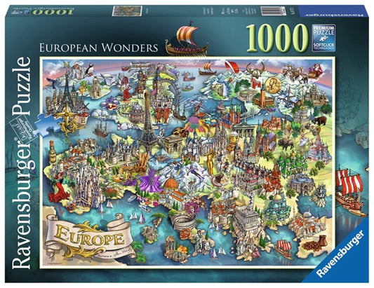 European Wonders 1000 pc