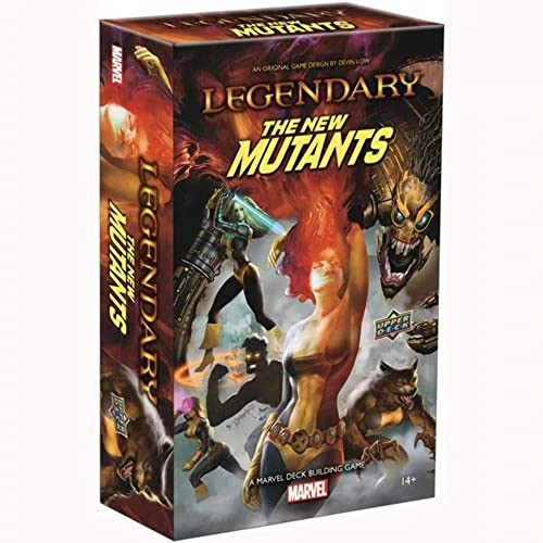 Legendary The New Mutants: A Marvel Deck Building Game Expansion, Multicolor