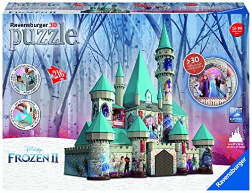 Ravensburger 11156 Disney Frozen 2 Castle - 216 Piece 3D Jigsaw Puzzle for Kids and Adults