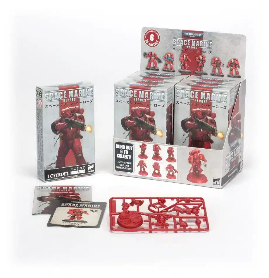 Space Marine Heroes (Blood Angels) Collection Two (Blind Box with 8)