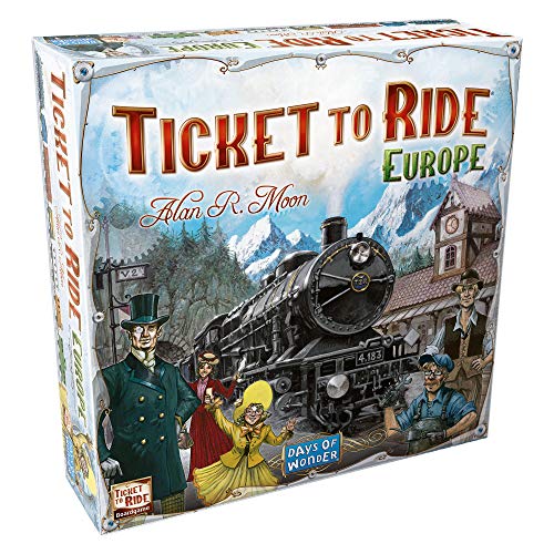 Days of Wonder Ticket to Ride Europe Train Board Game