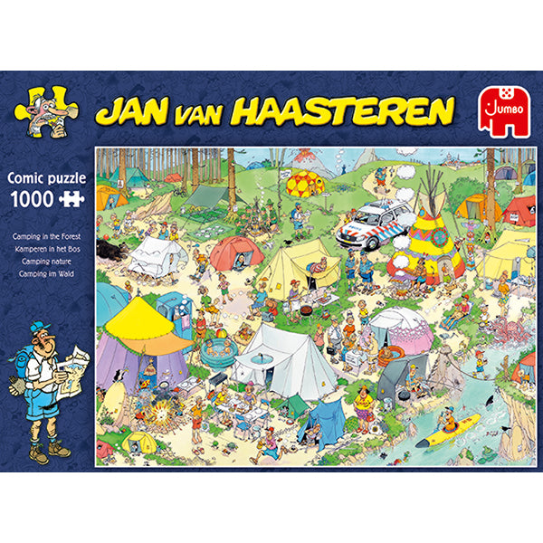 1000 pc, JvH Camping in the Forest`