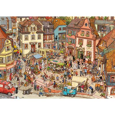 1000 pcs, Market Place, Goebel & Knorr Triangle Box