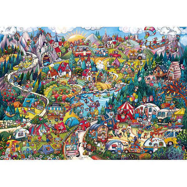 2000 Pc Go Camping! Triangle Box