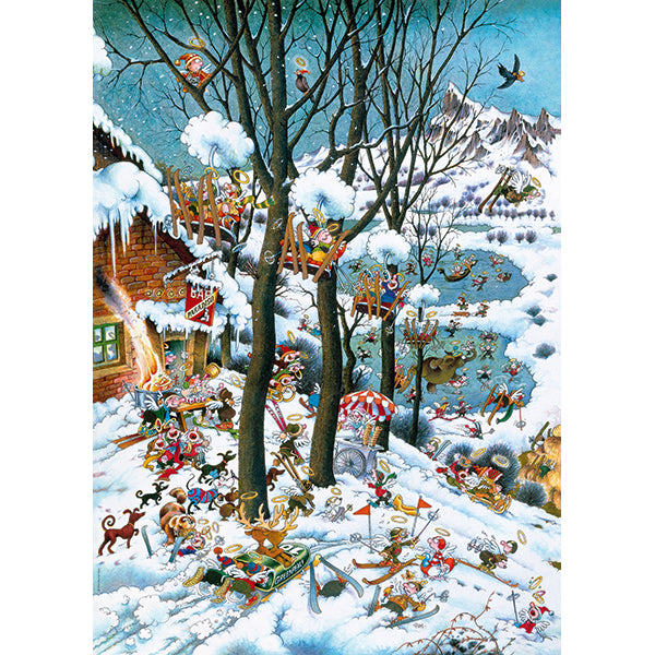 1000 pcs, Paradise, In Winter