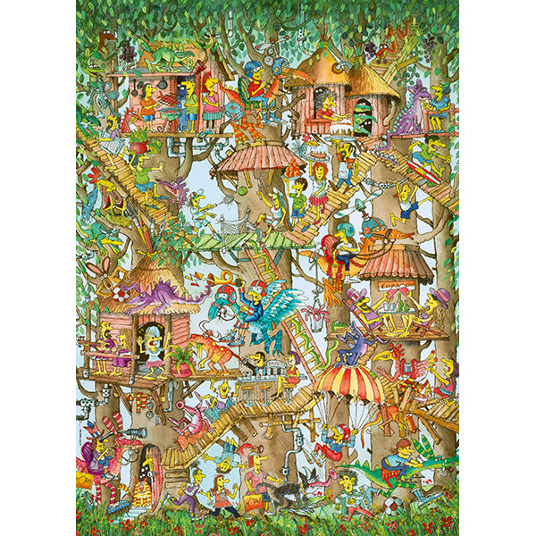 Tree Lodges 1000 Piece Triangle Box