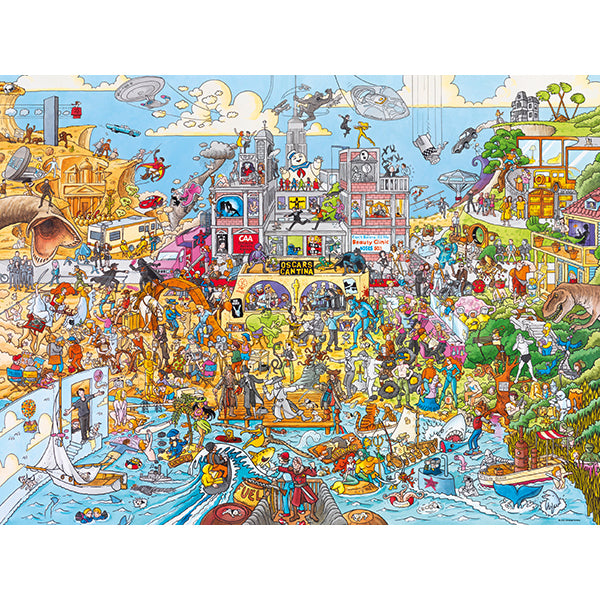 Hollywood 1500 Piece Triangle Box
