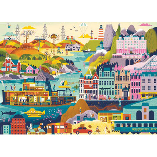 1000pc, Wes Anderson Films, Clérisse