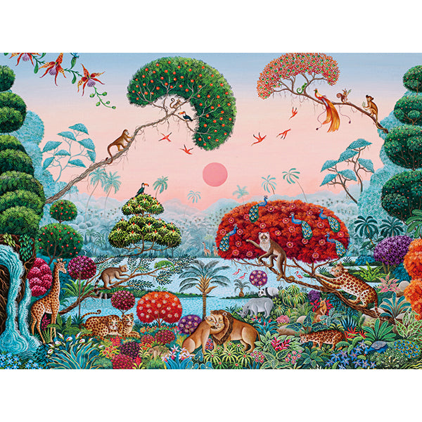 1500 pc Exotic Garden Jungle Paradise