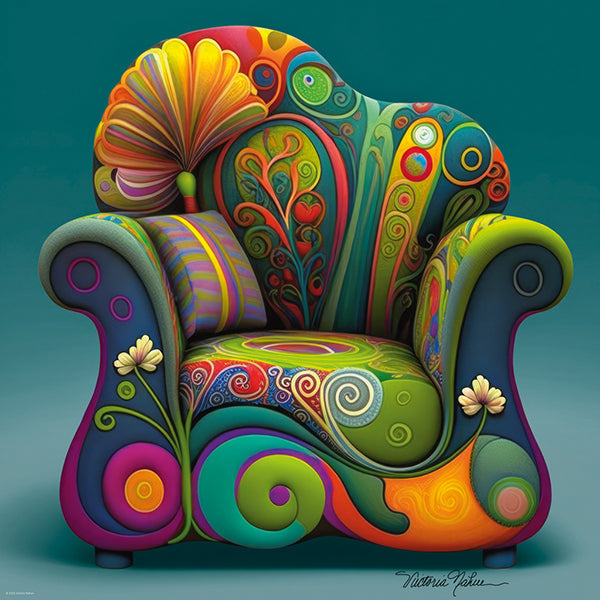 1000pc, Easy Chair, Relax! Square