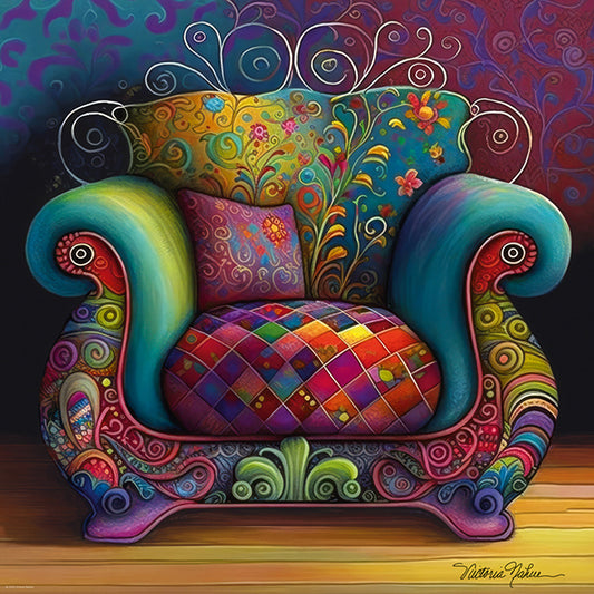 1000pc, Lounge Chair, Relax! Square