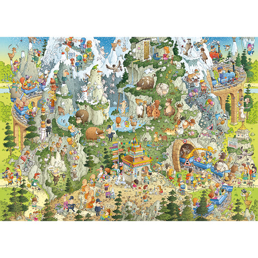 1000pc, Himalayan Habitat, Funky Zoo