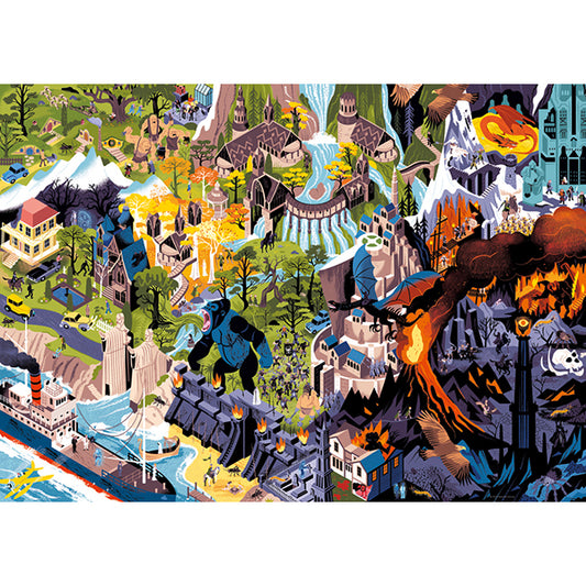 1000pc,P. Jackson Films,Movie Masters