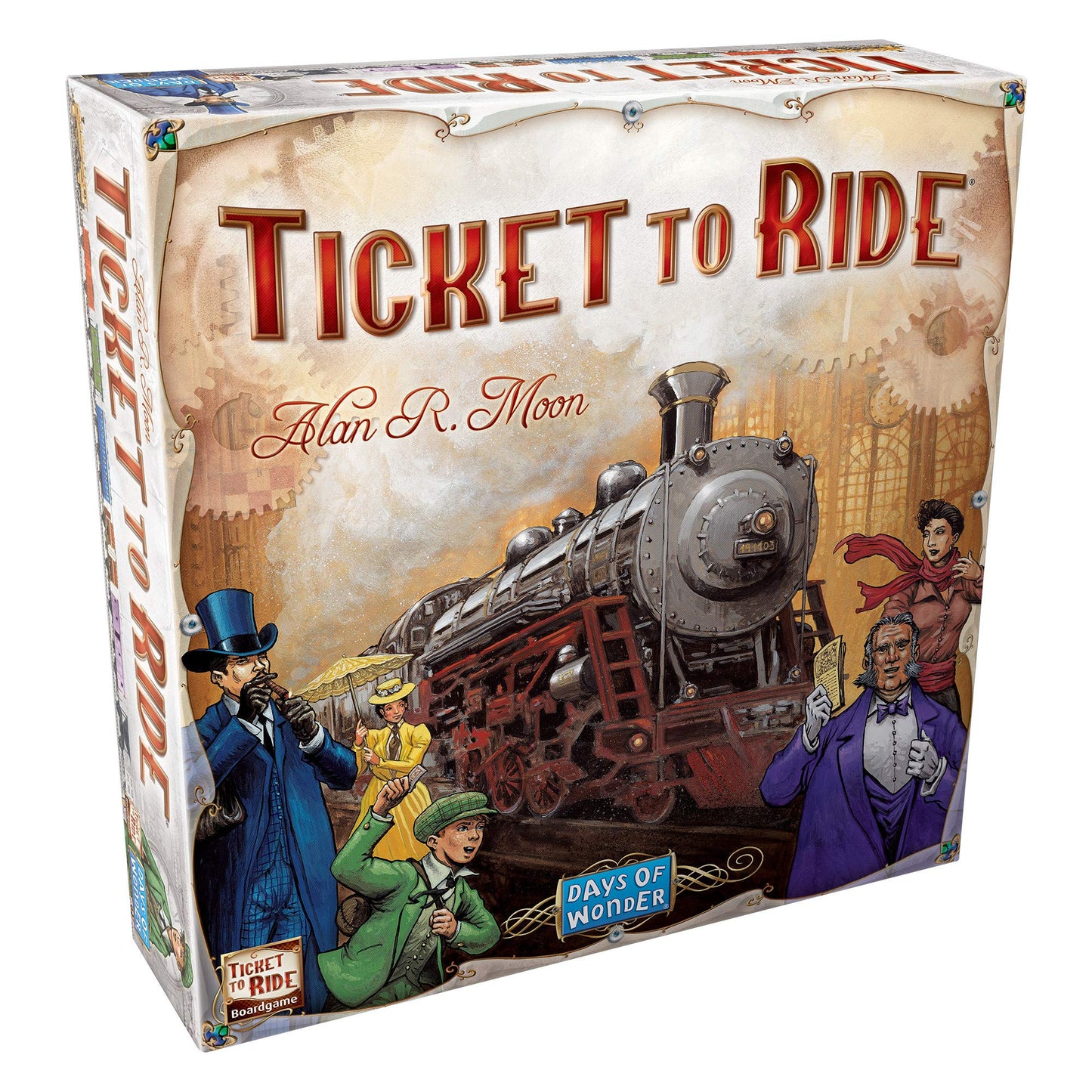 Ticket to Ride - A Board Game by Days of Wonder | 2-6 Players - Board Games for Family | 30-60 Minutes of Gameplay | Games for Family Game Night | for Kids and Adults Ages 8+