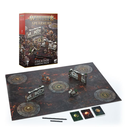 Age of Sigmar Spearhead: Fire & Jade Gaming Pack (English)