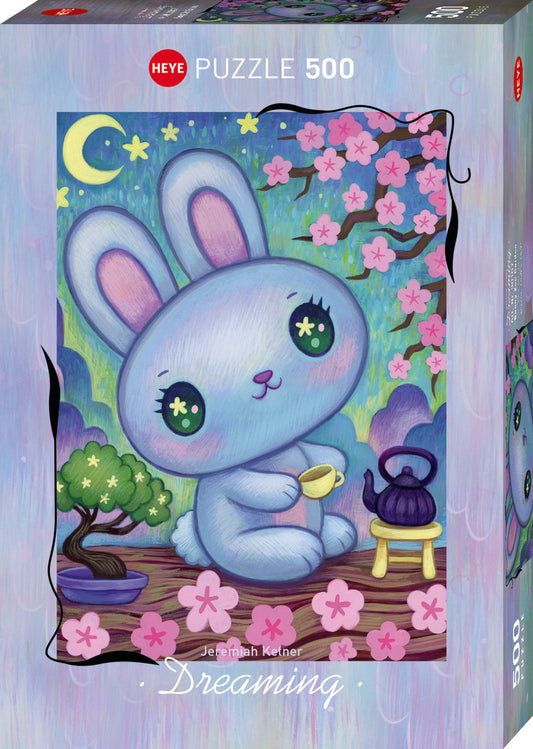 500pc, Bunny Zen Garden, Dreaming