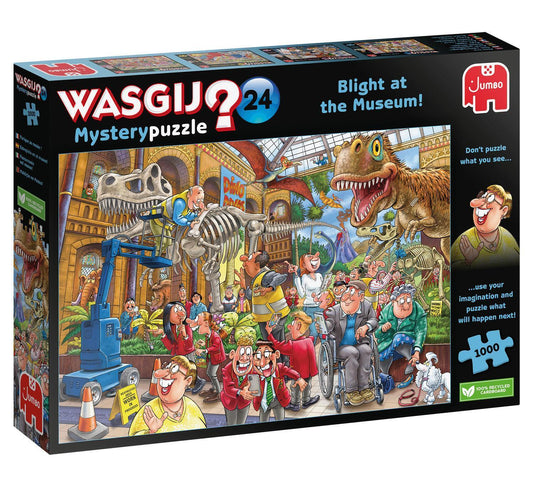 WASGIJ 1000 Pc Mystery #24 Blight at the Museum!