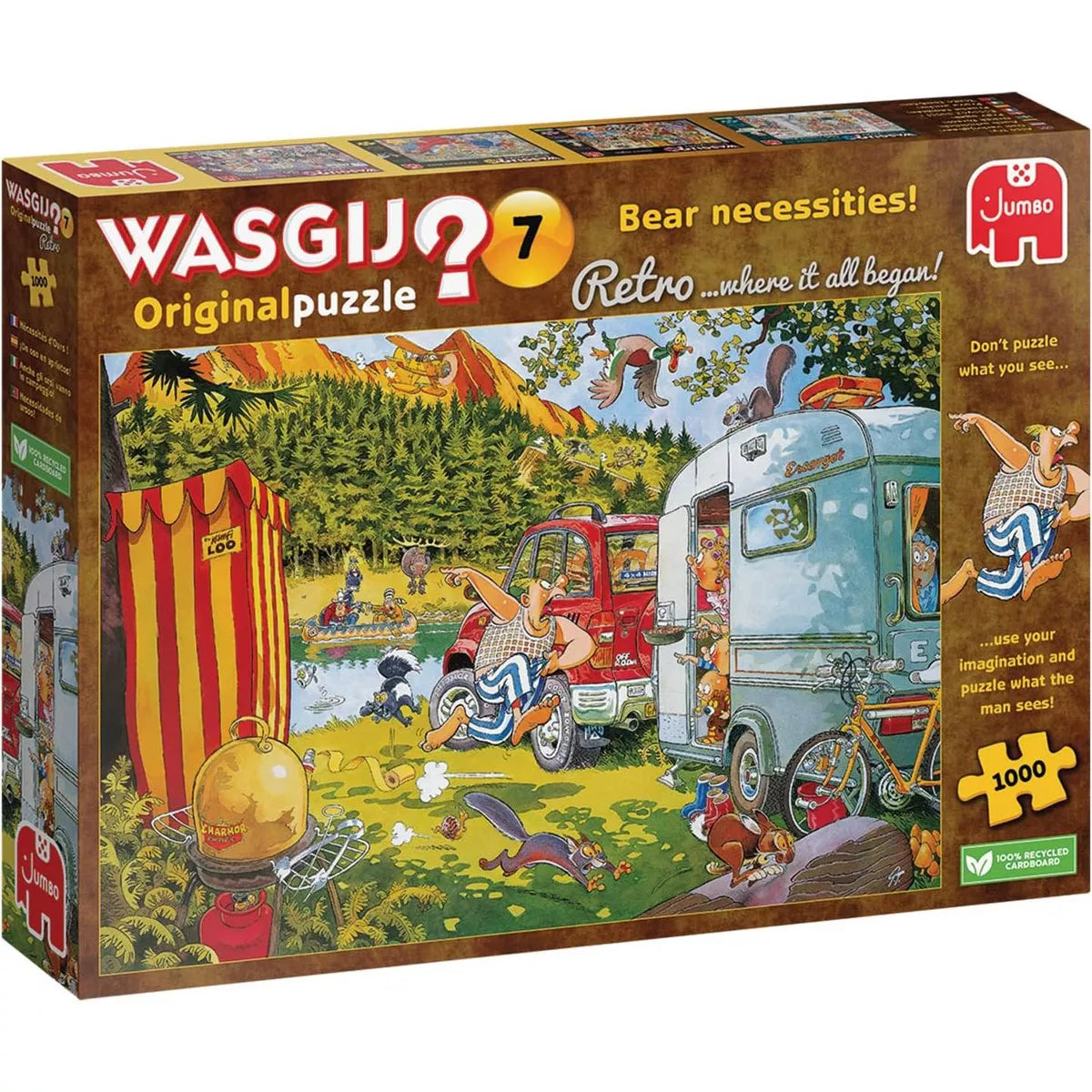 WASGIJ 1000 Pc Original #7 Bear Necessities