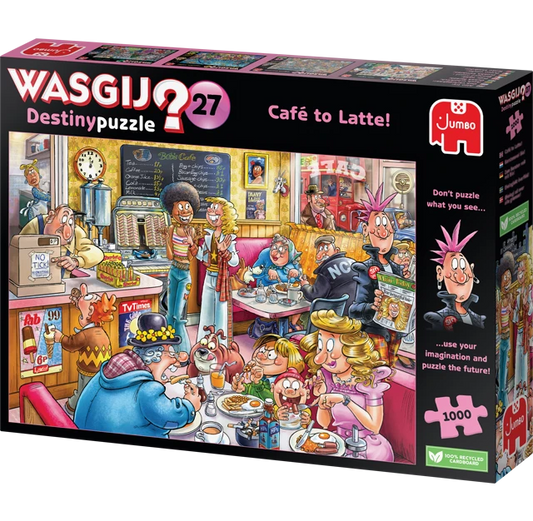 WASGIJ 1000 Destiny #27 Cafe to Latte 1000