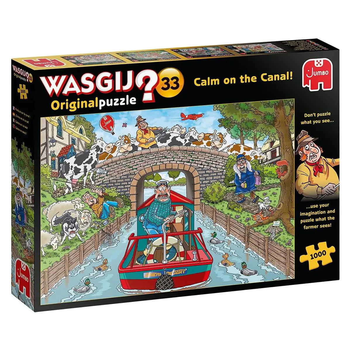 WASGIJ Original 33, Calm on the Canal 1000