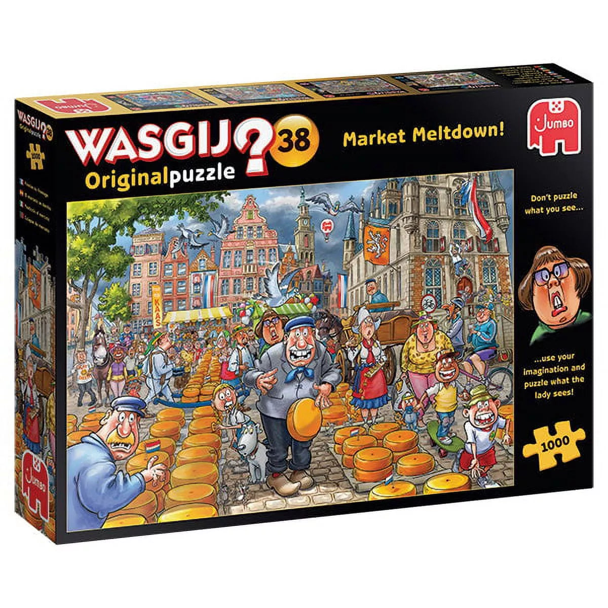 WASGIJ Original #38, Market Meltdown, 1000 pics